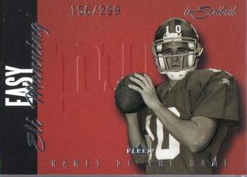 2004 Fleer Inscribed - Names of the Game #24 NG Eli Manning Front