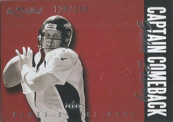 2004 Fleer Inscribed - Names of the Game #29 NG John Elway Front