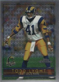 1996 Topps Chrome #36 Todd Lyght Front
