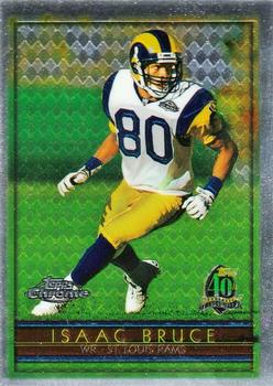 1996 Topps Chrome #60 Isaac Bruce Front