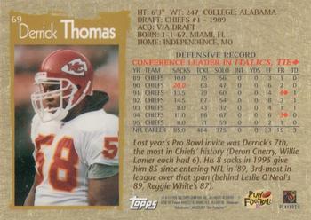1996 Topps Chrome #69 Derrick Thomas Back