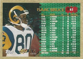 1996 Topps Chrome #92 Isaac Bruce Back