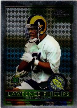 1996 Topps Chrome #150 Lawrence Phillips Front