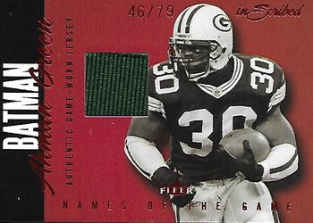 2004 Fleer Inscribed - Names of the Game Jersey Red #NGJ-AG Ahman Green Front
