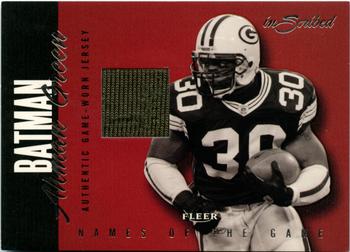 2004 Fleer Inscribed - Names of the Game Jersey Silver #NGJ-AG Ahman Green Front