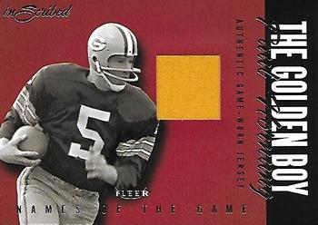 2004 Fleer Inscribed - Names of the Game Jersey Silver #NGJ-PH Paul Hornung Front