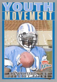 2004 Fleer Platinum - Youth Movement #6 YM Roy Williams Front