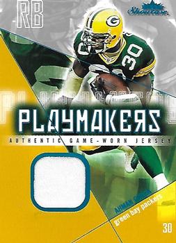 2004 Fleer Showcase - Playmakers Game Used #PM-AG4 Ahman Green Front