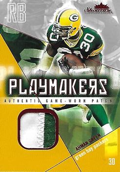 2004 Fleer Showcase - Playmakers Game Used #PM-AG6 Ahman Green Front