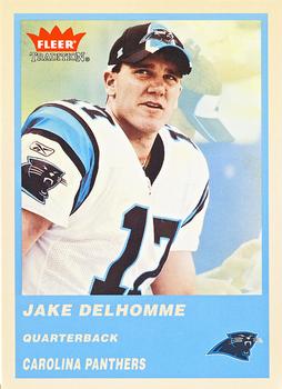 2004 Fleer Tradition - Blue #37 Jake Delhomme Front