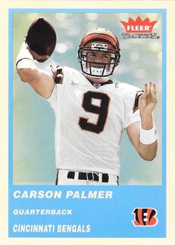 2004 Fleer Tradition - Blue #39 Carson Palmer Front