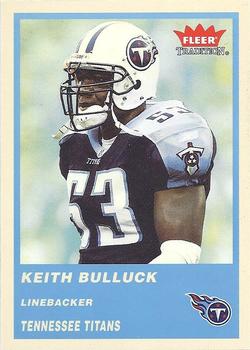 2004 Fleer Tradition - Blue #64 Keith Bulluck Front