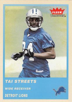 2004 Fleer Tradition - Blue #70 Tai Streets Front
