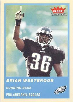 2004 Fleer Tradition - Blue #73 Brian Westbrook Front