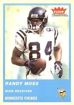 2004 Fleer Tradition - Blue #79 Randy Moss Front