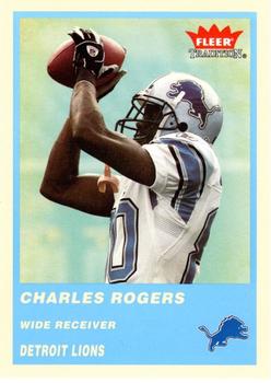 2004 Fleer Tradition - Blue #86 Charles Rogers Front