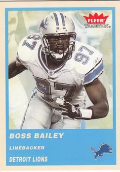2004 Fleer Tradition - Blue #110 Boss Bailey Front