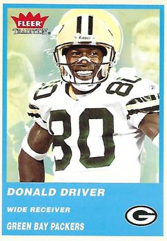 2004 Fleer Tradition - Blue #132 Donald Driver Front