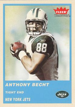 2004 Fleer Tradition - Blue #181 Anthony Becht Front