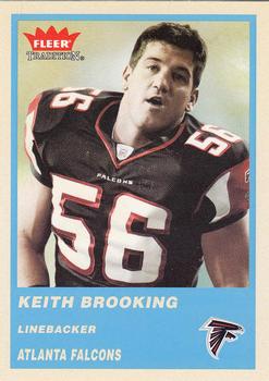 2004 Fleer Tradition - Blue #189 Keith Brooking Front
