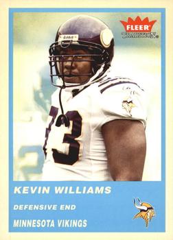 2004 Fleer Tradition - Blue #209 Kevin Williams Front