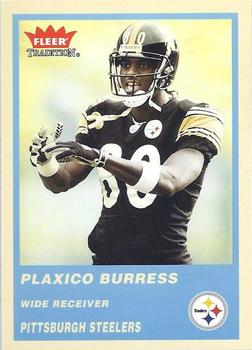 2004 Fleer Tradition - Blue #256 Plaxico Burress Front