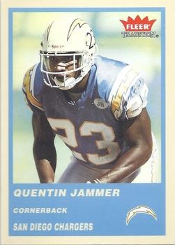2004 Fleer Tradition - Blue #257 Quentin Jammer Front