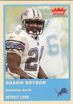 2004 Fleer Tradition - Blue #269 Shawn Bryson Front