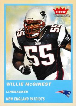 2004 Fleer Tradition - Blue #283 Willie McGinest Front