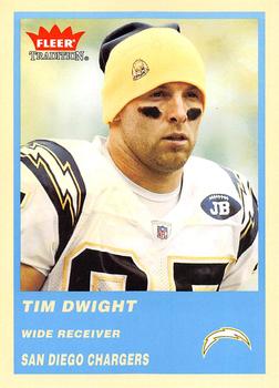 2004 Fleer Tradition - Blue #291 Tim Dwight Front