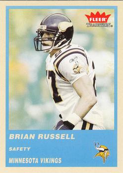 2004 Fleer Tradition - Blue #304 Brian Russell Front