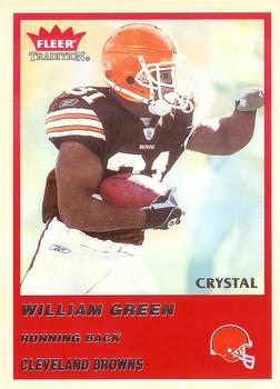 2004 Fleer Tradition - Crystal #230 William Green Front