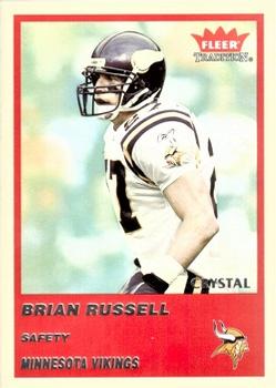 2004 Fleer Tradition - Crystal #304 Brian Russell Front