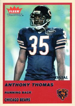 2004 Fleer Tradition - Crystal #320 Anthony Thomas Front