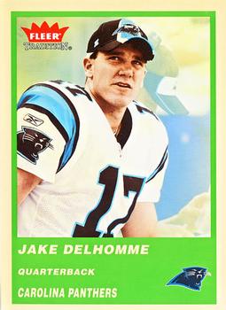 2004 Fleer Tradition - Green #37 Jake Delhomme Front
