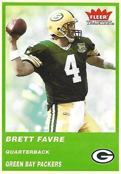2004 Fleer Tradition - Green #44 Brett Favre Front