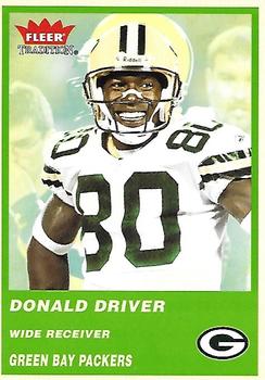 2004 Fleer Tradition - Green #132 Donald Driver Front