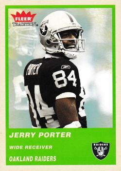 2004 Fleer Tradition - Green #139 Jerry Porter Front