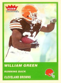 2004 Fleer Tradition - Green #230 William Green Front
