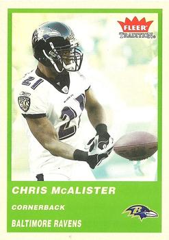 2004 Fleer Tradition - Green #272 Chris McAlister Front
