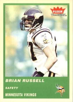 2004 Fleer Tradition - Green #304 Brian Russell Front