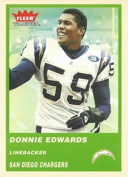 2004 Fleer Tradition - Green #316 Donnie Edwards Front