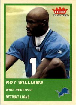 2004 Fleer Tradition - Green #335 Roy Williams Front