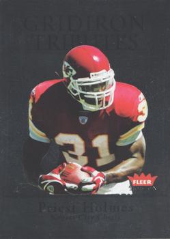 2004 Fleer Tradition - Gridiron Tributes #10 GT Priest Holmes Front