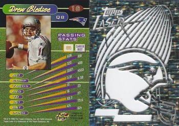 1996 Topps Laser - Stadium Stars #16 Drew Bledsoe Back