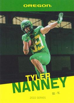 2022 ONIT Athlete Oregon Ducks #NNO Tyler Nanney Front