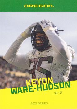 2022 ONIT Athlete Oregon Ducks #NNO Keyon Ware-Hudson Front