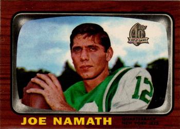 1996 Topps - Joe Namath Reprints #96 Joe Namath Front
