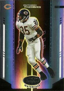 2004 Leaf Certified Materials - Mirror Black #20 Anthony Thomas Front