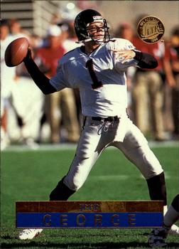 1996 Ultra #7 Jeff George Front